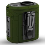 Ventilator Portabil Premium Air Cooler BreezyOne 3 in 1 cu acumulator extern 5000 mAh, 5 Viteze, lanterna LED și Prindere Multifunctionala pentru curea, timp de functionare 30 ore, reincarcabil USB - verde