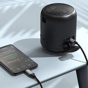Adaptor Jack, iPhone, 1.5m - Techsuit SoundShell (AC10) - Gray
