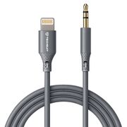 Adaptor Jack, iPhone, Hi-Fi - Techsuit SoundFleX (AC5) - Gray