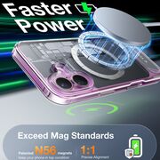 Husa pentru iPhone 16 Plus - Torras Pstand MagSafe - Clear