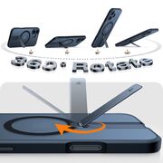 Husa pentru iPhone 16 Plus - Torras Pstand Spin MagSafe - Black