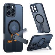 Husa pentru iPhone 16 Pro - Torras Pstand Spin MagSafe - Black