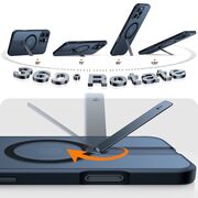 Husa pentru iPhone 16 Pro Max - Torras Pstand Spin MagSafe - Black