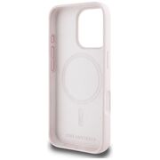 Husa Karl Lagerfeld pentru iPhone 16 Pro Max Silicone MagSafe, Karl&Choupette Head, roz