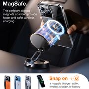 Husa pentru iPhone 15 Pro - Torras Diamond MagSafe Series - Clear