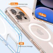 Husa pentru iPhone 16 Pro - Torras Diamond MagSafe Series - Clear