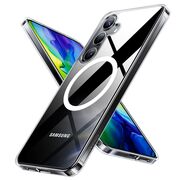 Husa pentru Samsung Galaxy S24 - Torras Diamond MagSafe Series - Clear