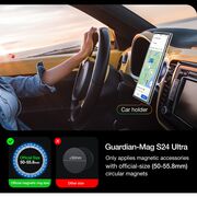 Husa pentru Samsung Galaxy S24 Ultra - Torras Diamond MagSafe Series - Clear