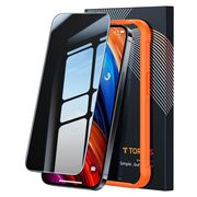 Folie pentru iPhone 15 Pro - Torras GlassGo Epic Privacy - Black
