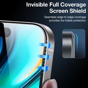 Folie pentru iPhone 16 Pro Max - Torras GlassGo Install Master Privacy - Clear