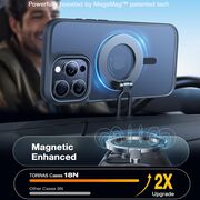 Husa pentru iPhone 16 Pro - Torras Guardian Magnetic Series - Negru