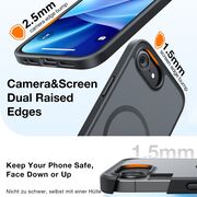 Husa pentru iPhone 16e - Torras Guardian Magnetic Series - Negru