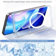Husa pentru Samsung Galaxy S25 - Torras Guardian Magnetic Series - Clear