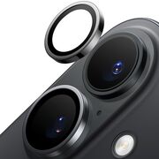 Folie Camera pentru iPhone 16 / iPhone 16 Plus - Torras Lensguard Camera Protector - Black