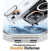 Husa pentru iPhone 15 Pro - Torras Lstand MagSafe - Clear