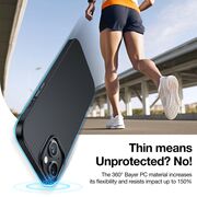 Husa pentru iPhone 15 - Torras OriginFit-Mag Series - Negru