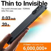 Husa pentru iPhone 15 - Torras OriginFit-Mag Series - Negru