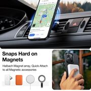 Husa pentru iPhone 15 Pro Max - Torras OriginFit-Mag Series - Negru