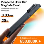 Husa pentru iPhone 15 Pro Max - Torras OriginFit-Mag Series - Negru
