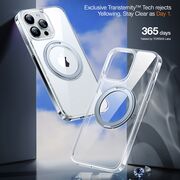 Husa pentru iPhone 15 Pro - Torras Ostand Pro MagSafe Series - Clear