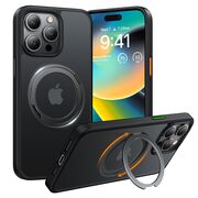 Husa pentru iPhone 15 Pro Max - Torras Ostand Pro MagSafe Series - Negru