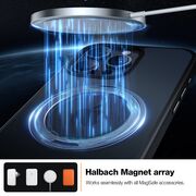 Husa pentru iPhone 15 Pro Max - Torras Ostand Pro MagSafe Series - Negru