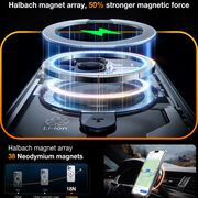 Husa pentru iPhone 15 Pro Max - Torras Ostand MagSafe Series - Clear