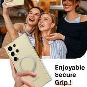 Husa pentru Samsung Galaxy S24 Ultra - Torras Ostand MagSafe Series - Clear