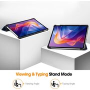 Husa pentru  Xiaomi Redmi Pad 2 tip stand functie sleep/wake-up, protectie 360 - Albastru