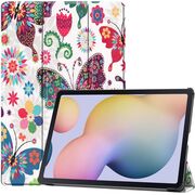 Husa pentru  Xiaomi Redmi Pad 2 tip stand functie sleep/wake-up, protectie 360 - Fluturi