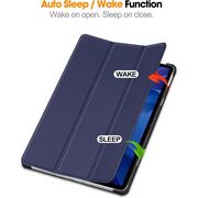 Husa pentru  Xiaomi Redmi Pad 2 tip stand functie sleep/wake-up, protectie 360 - Albastru
