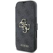 Husa pentru iPhone 16 Pro - Guess Book 4G - Black