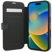 Husa pentru iPhone 16 Pro - Guess Book 4G - Black
