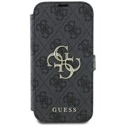 Husa pentru iPhone 16 Pro - Guess Book 4G - Black