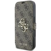 Husa pentru iPhone 16 Plus - Guess Book 4G - Brown