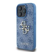 Husa pentru iPhone 16 Pro - Guess Hardcase 4G Big Logo - Blue