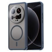 Husa pentru  Xiaomi 15 Ultra cu protectie pentru lentile si MagSafe EasyCharge, Ghost Series Anti-ingalbenire, frosted - Albastru