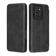 Husa tip carte pentru Motorola Edge 60 Pro Smart Wallet fata - spate protectie 360 - Negru