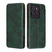 Husa tip carte pentru Motorola Edge 60 Pro Smart Wallet fata - spate protectie 360 - Verde