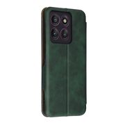 Husa tip carte pentru Motorola Edge 60 Pro Smart Wallet fata - spate protectie 360 - Verde
