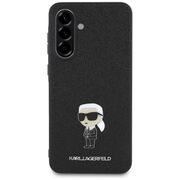 Husa pentru Samsung Galaxy A56 5G - Karl Lagerfeld Hardcase Glitter Fixed  - Ikonik Logo