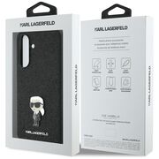 Husa pentru Samsung Galaxy A56 5G - Karl Lagerfeld Hardcase Glitter Fixed  - Ikonik Logo