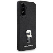 Husa pentru Samsung Galaxy A56 5G - Karl Lagerfeld Hardcase Glitter Fixed  - Ikonik Logo