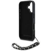 Husa pentru iPhone 16 - Karl Lagerfeld Saffiano  - Crystals & Charm