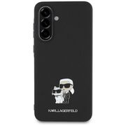 Husa pentru Samsung Galaxy A56 5G - Karl Lagerfeld Saffiano - Karl&Choupette Metal Pin