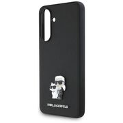 Husa pentru Samsung Galaxy A56 5G - Karl Lagerfeld Saffiano - Karl&Choupette Metal Pin