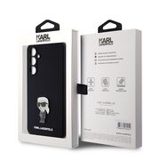 Husa pentru Samsung Galaxy S23 FE - Karl Lagerfeld Silicone- Ikonik Metal Pin