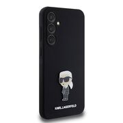 Husa pentru Samsung Galaxy S23 FE - Karl Lagerfeld Silicone- Ikonik Metal Pin