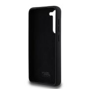 Husa pentru Samsung Galaxy S23 Plus - Karl Lagerfeld Silicone - Karl&Choupette Metal Pin