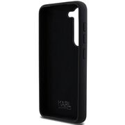 Husa pentru Samsung Galaxy S23 Plus - Karl Lagerfeld Silicone - Ikonik Metal Pin